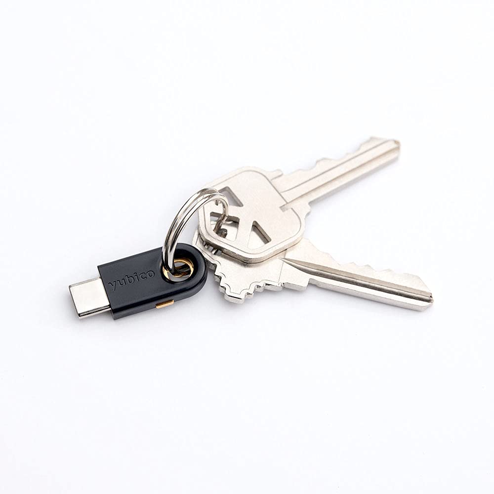 Yubico Yubikey 5C Two Factor Authentication Usb Security Key, Fits Usb ...