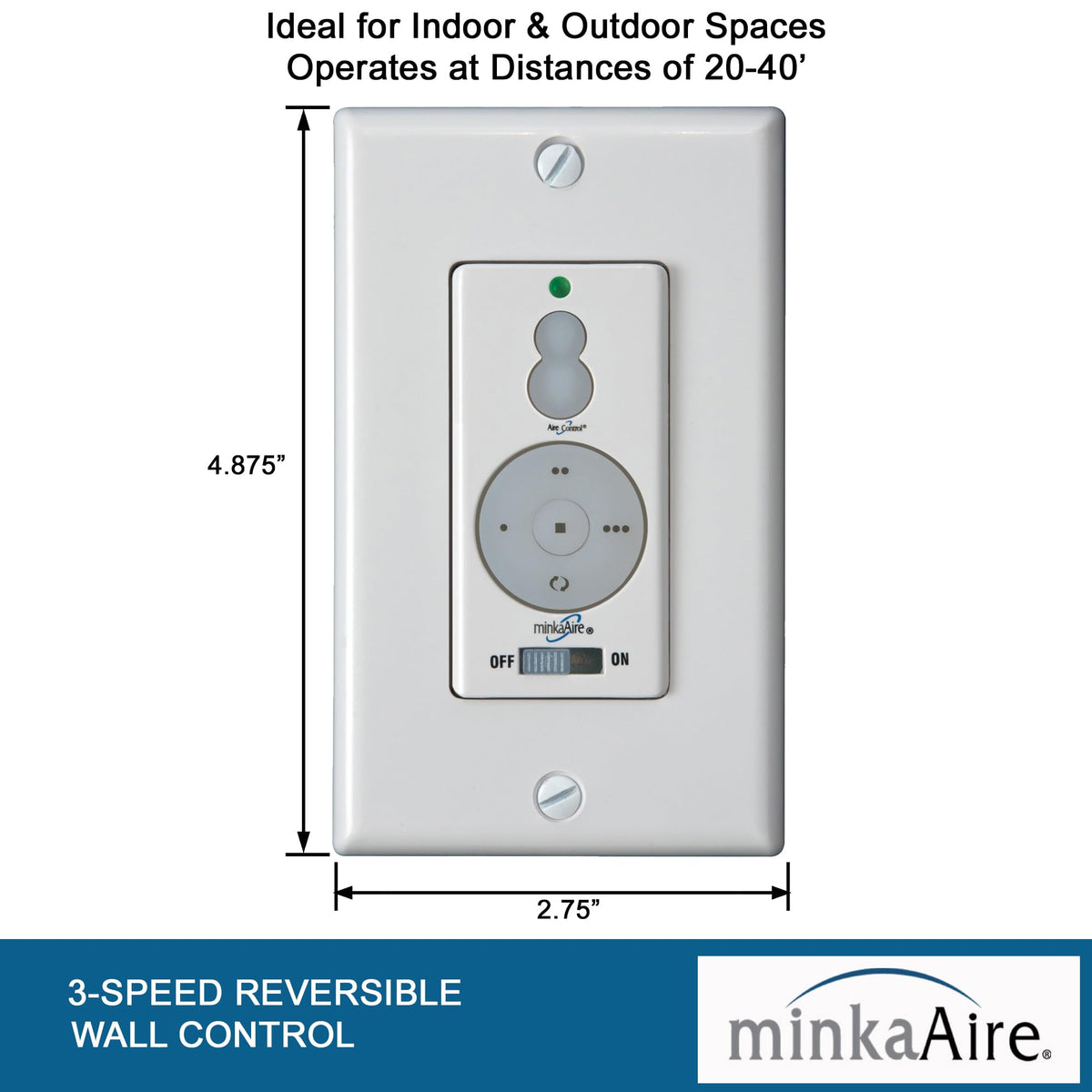 Minka Aire Wall Control System White Wcs212 – Electroeshop