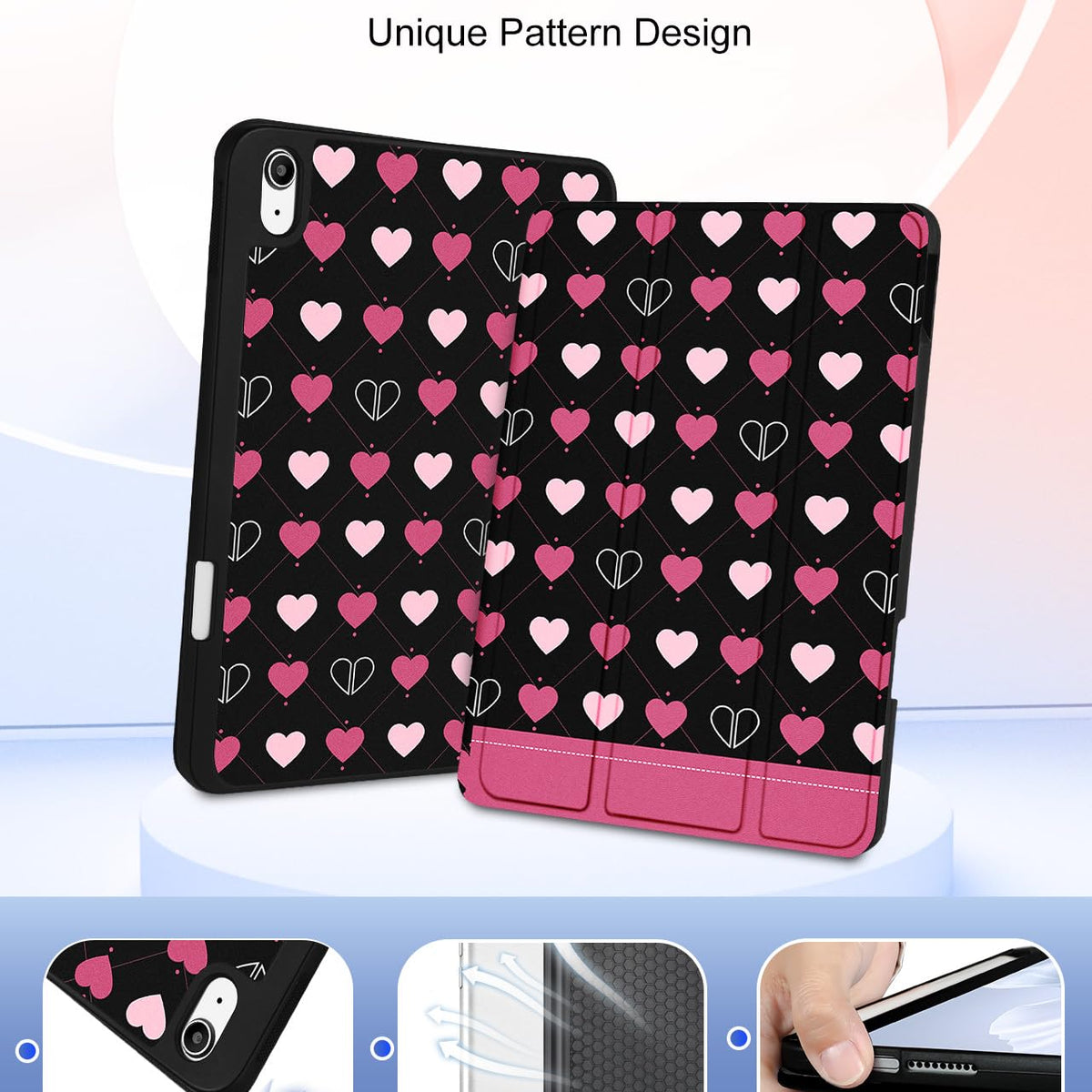 Wazzasoft For Apple Ipad 10Th Generation Case 10.9 Inch Cute Women Gir ...