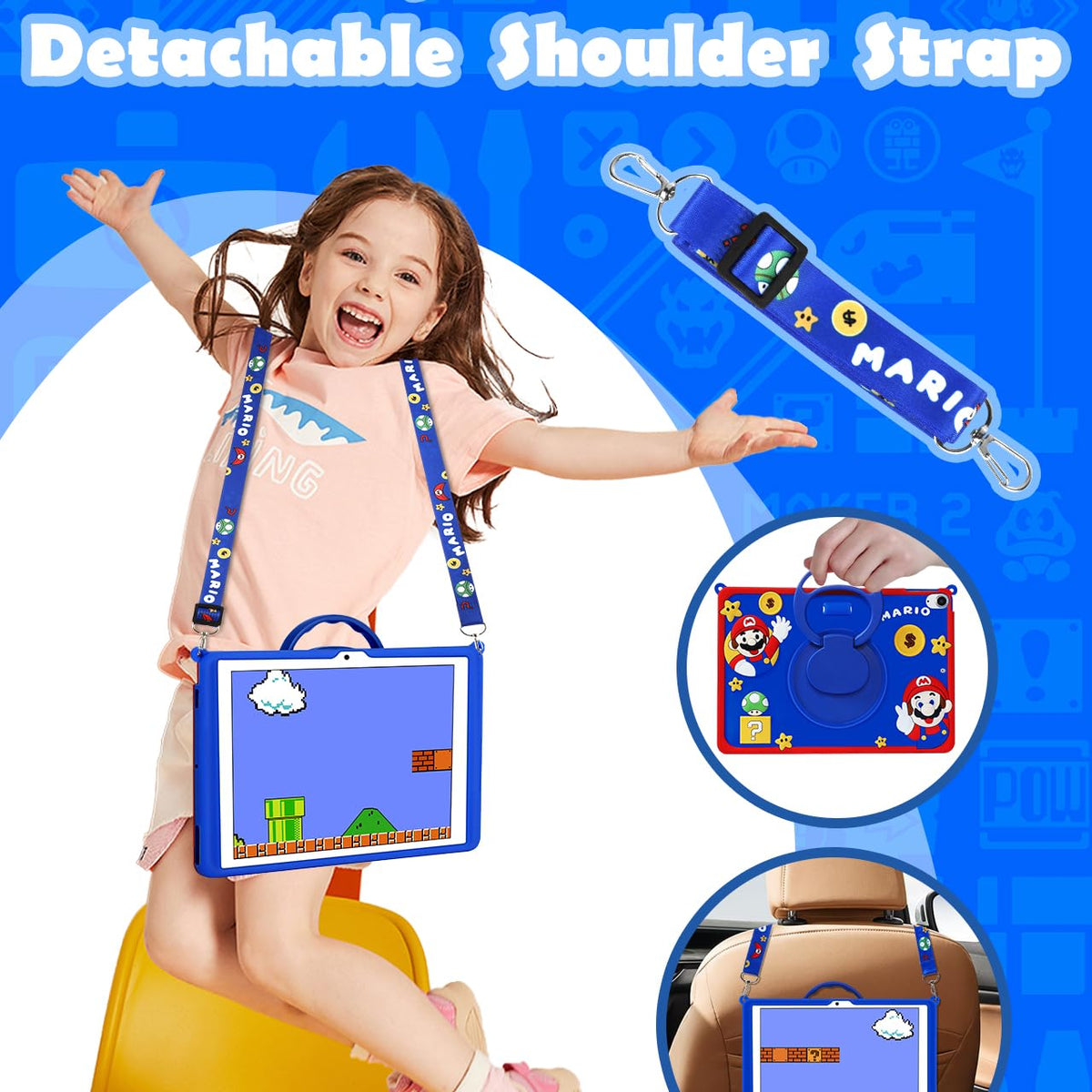 Besoar For Ipad 10Th Generation Case 2022 10.9 Inch Cartoon Cute 3D So ...