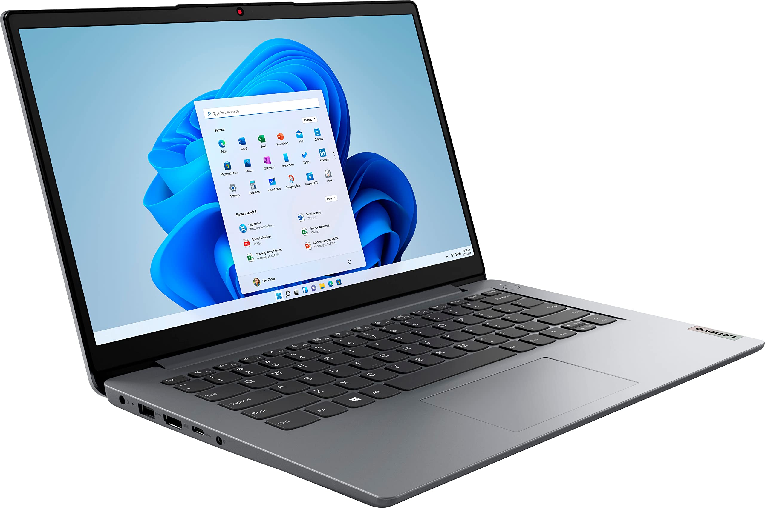 Lenovo Ideapad 1 14 Laptop, 14.0'' Hd Display, Intel Celeron N4020, 4Gb Ram, 64Gb Storage, Intel Uhd Graphics 600, Win 11 In S M