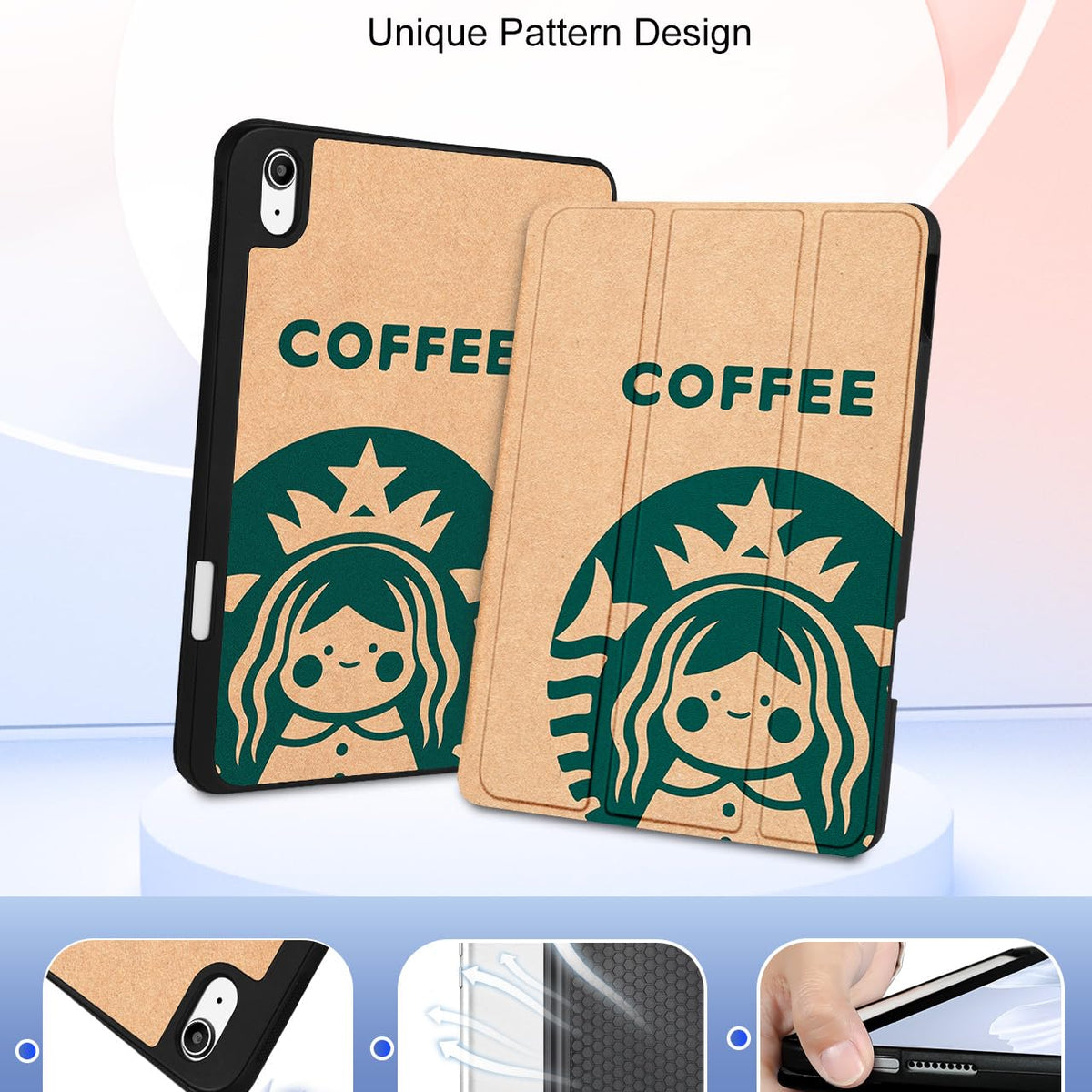Wazzasoft For Apple Ipad 10Th Generation Case 10.9 Inch Cute Women Gir ...