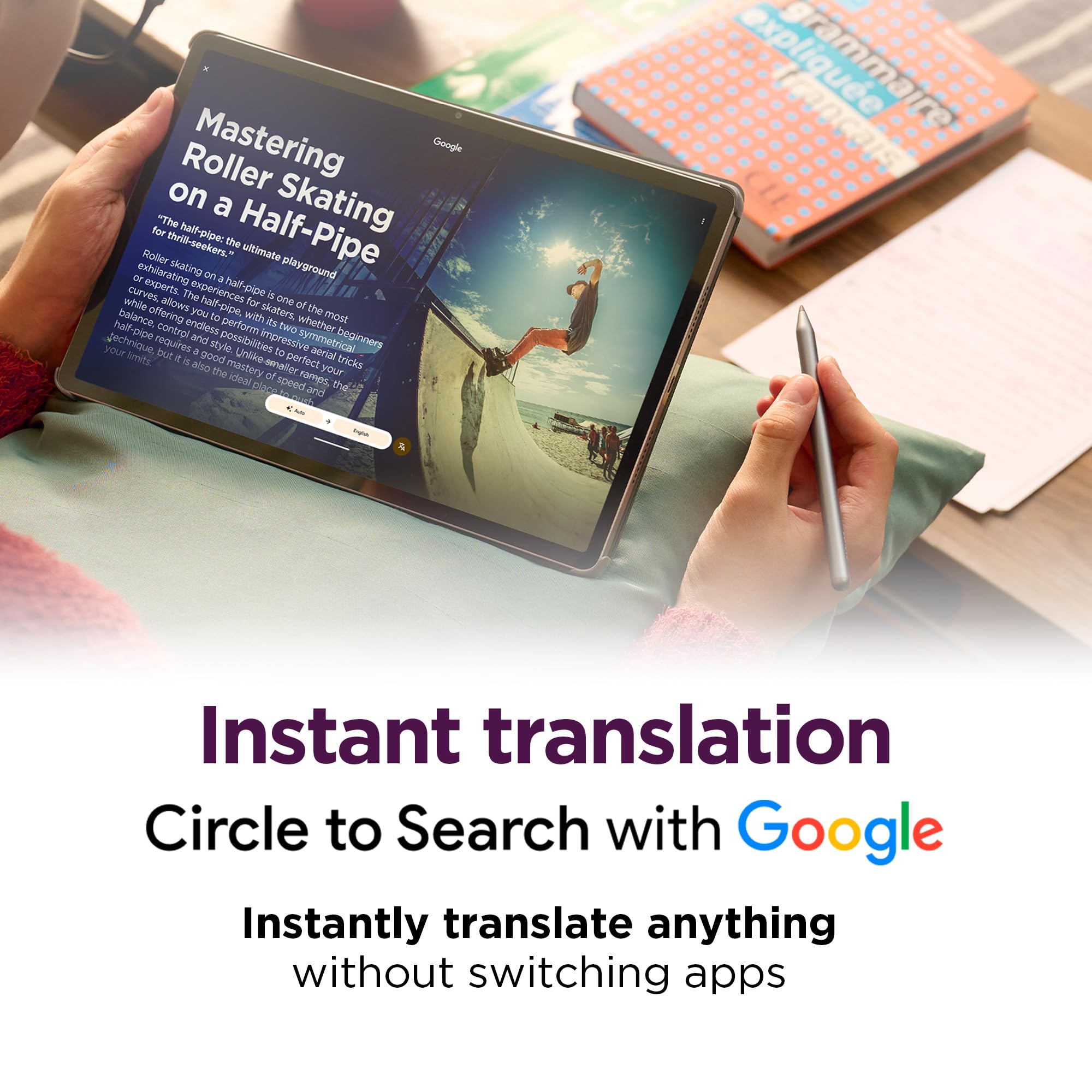 Lenovo Idea Tab Pro - Student Tablet - Google Gemini - 12.7    3K Lcd Display - 8 Gb Memory - 128 Gb Storage - Mediatek Dimensit