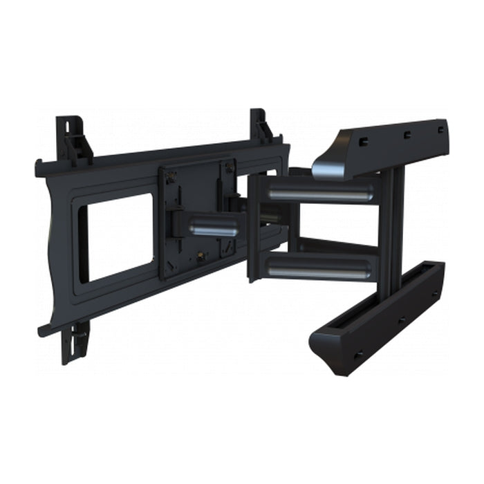Articulating arm for 86'' LG stretch display in landscape orientation