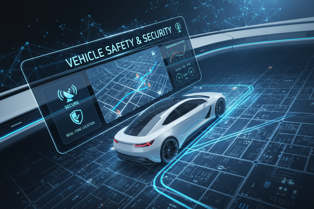 How GPS Tracking Enhances Vehicle Safety, Security, and Performance