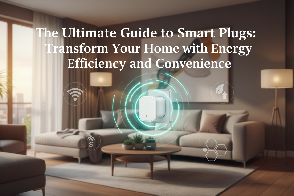 "Smart Plugs: Transforming Traditional Outlets into Energy-Efficient, Automated Smart Home Solutions"