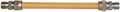 Dormont 20C 3132 18 18'' Long 1/2 In Mnpt X 1/2 In Fnpt Gas Appliance Connector In Yellow Coated Stainless Steel With 1/2'' Od X