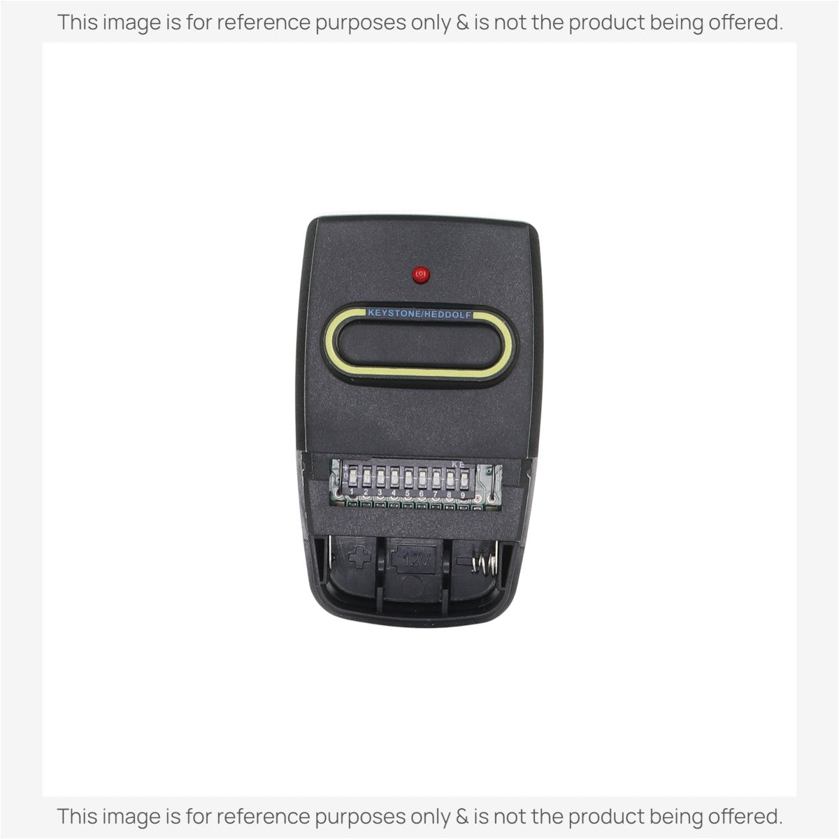 Anderic Substitute for Crusader 360Mhz visor remote 0220360 Garage Door Opener Remote Control [375UT-2button]