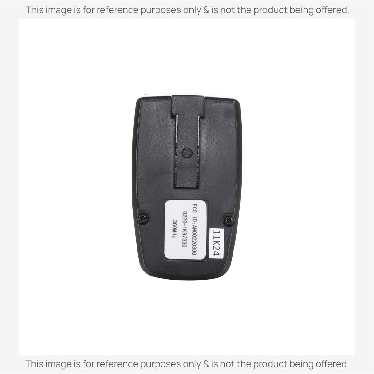 Anderic Substitute for Crusader 360Mhz visor remote 0220360 Garage Door Opener Remote Control [375UT-2button]