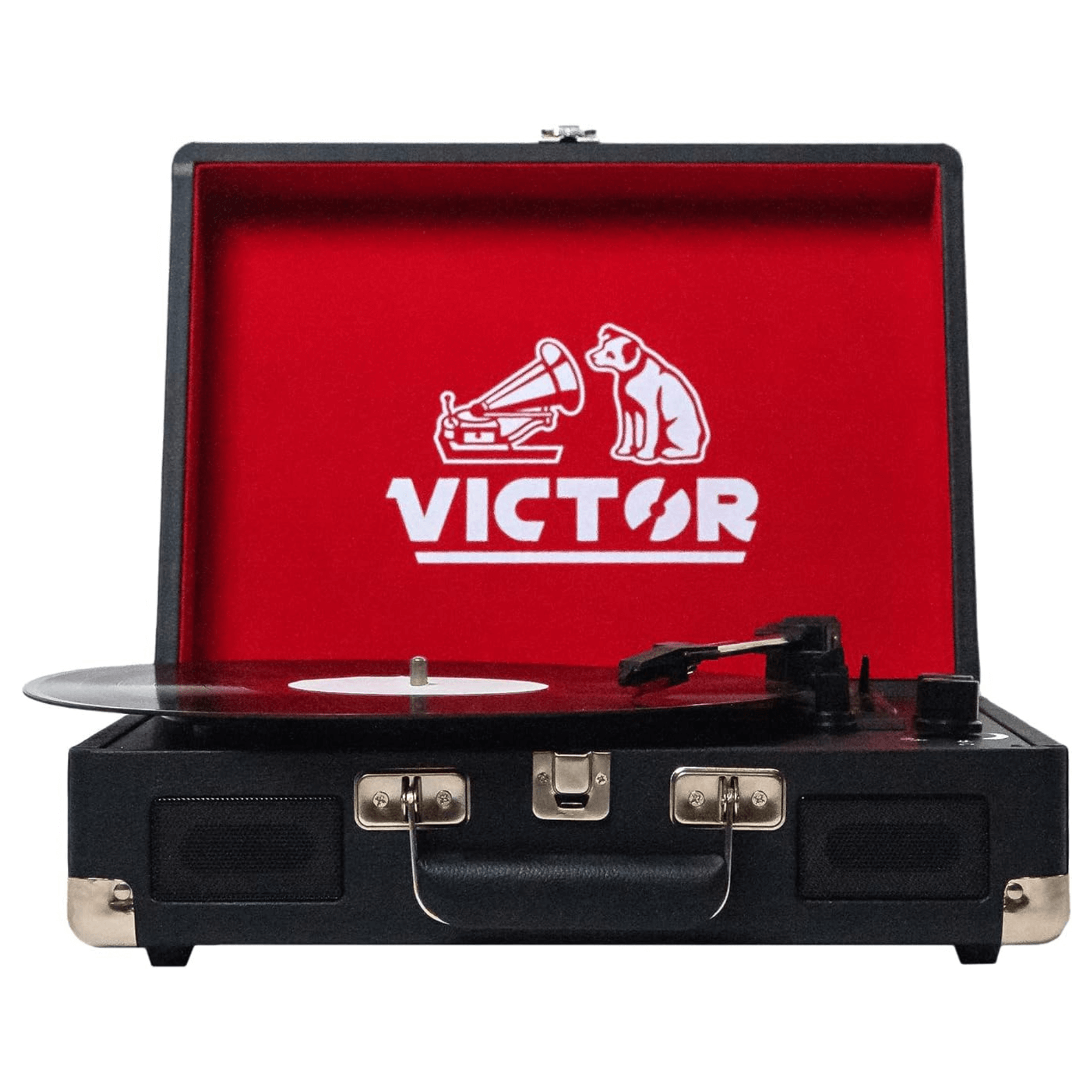 Victor Metro Dual BT Suitcase Turntable Black - Refurbished