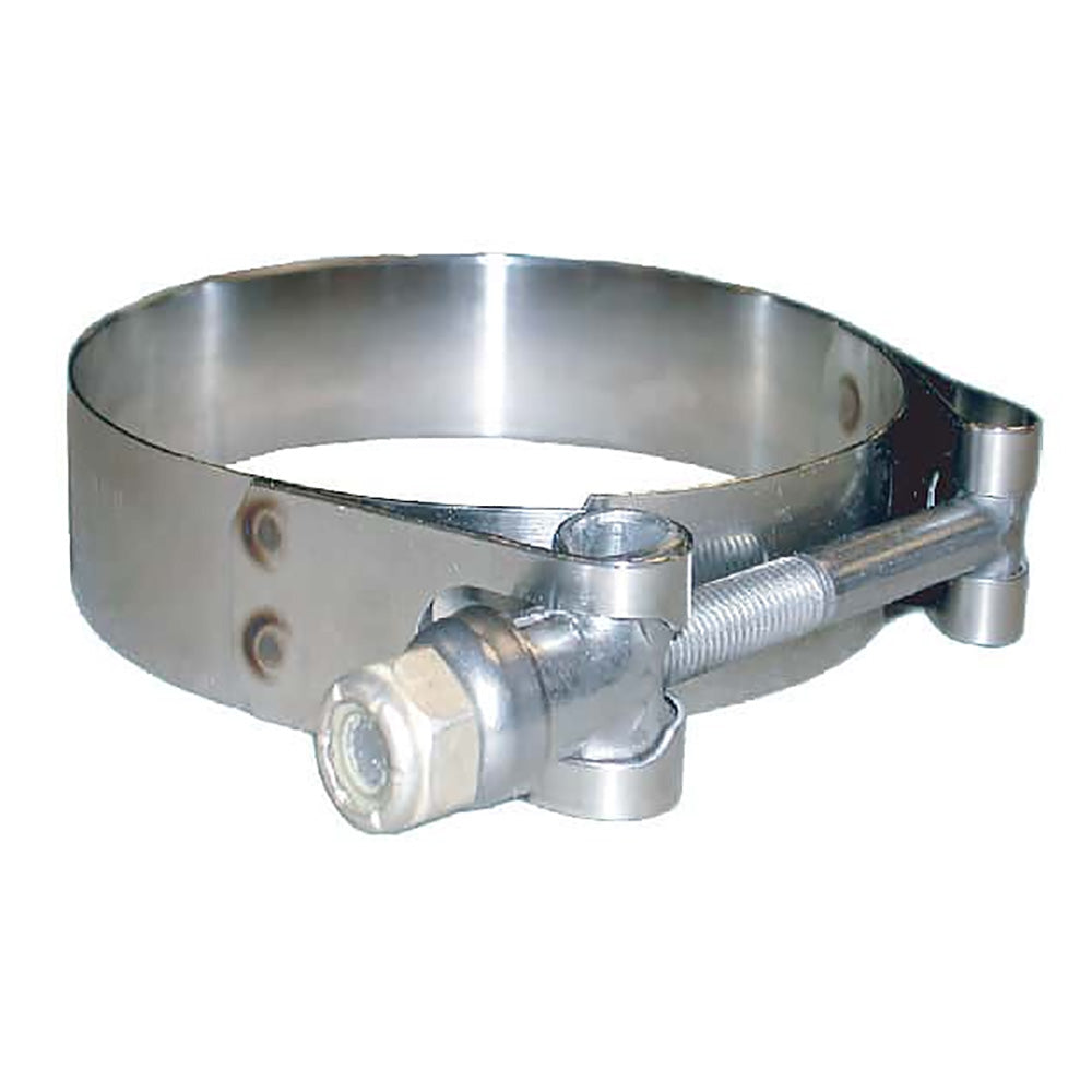 Trident Marine 316 Ss T-Bolt Clamp - 3/4'' Band - 5.37''-5.94'' Range,WBAUVA001346773