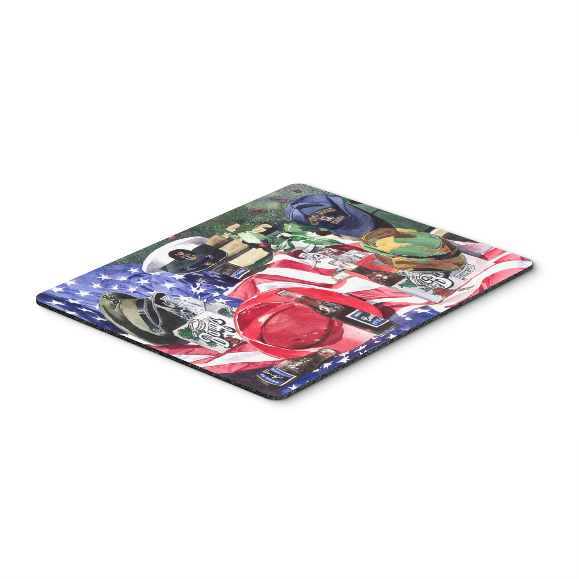  inchCarolines Treasures Mouse/Hot Pad/Trivet, Barqs & Armed Forces (1012MP) inch