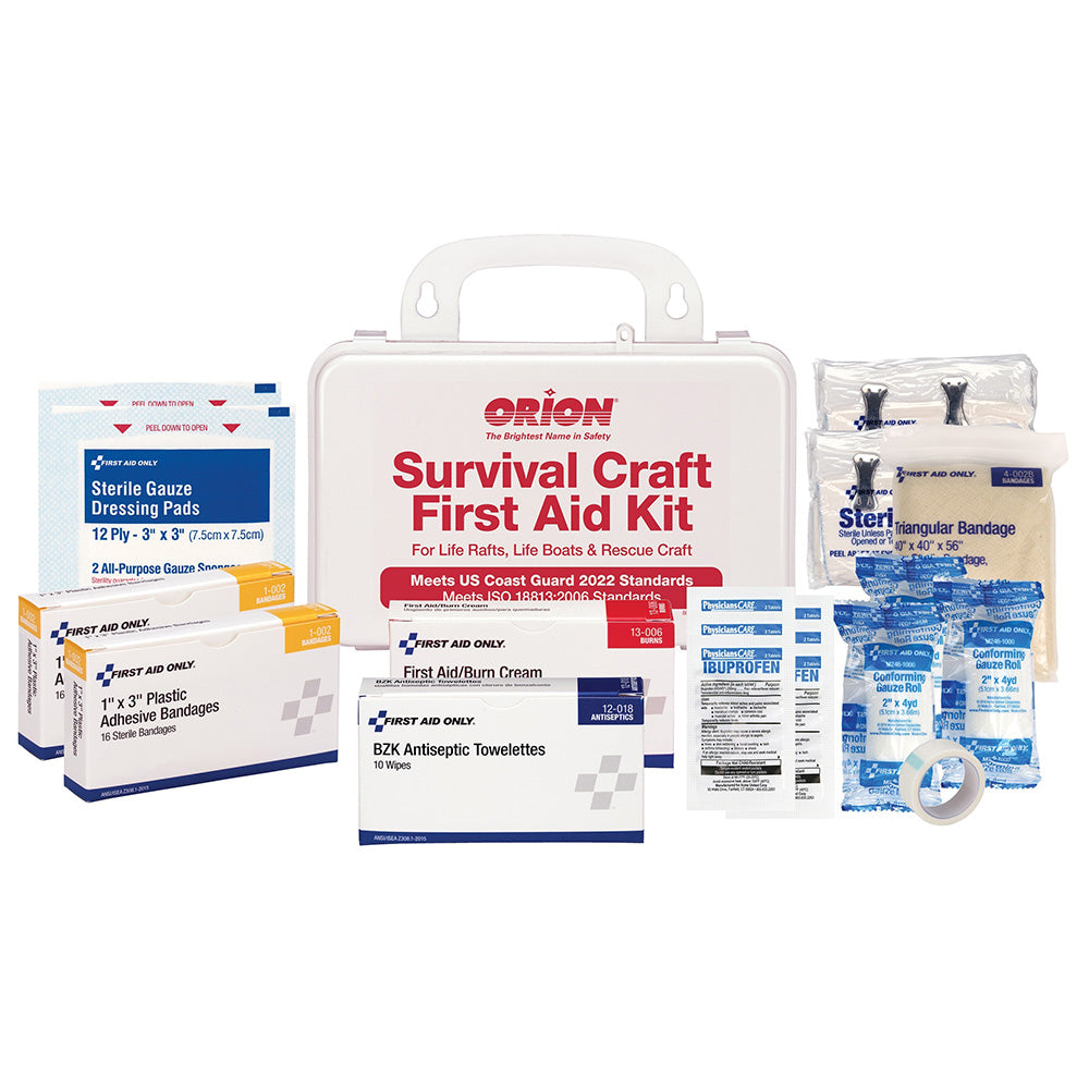 Orion Survival Craft First Aid Kit - Hard Plastic Case,WBHNHB0CWMHNZ9H