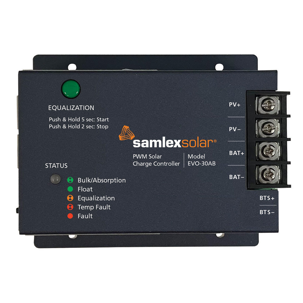 Samlex Solar Charge Controller - 12/24 Pwm - 30 Amp,WBAUVB0BW16T5WL