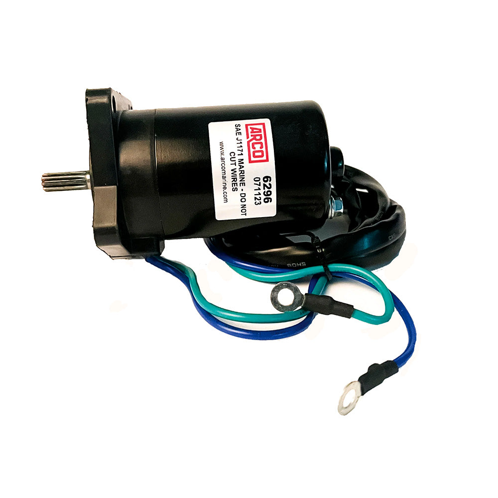 Arco Marine Original Equipment Quality Replacement Yamaha Tilt Trim Motor - 2000-2019 T25 Series Engines,WBEEAB0CPGCBFNP