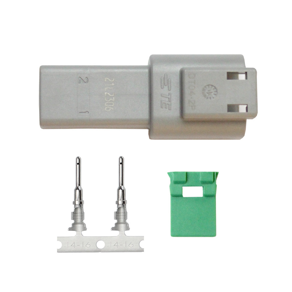 Pacer Dt Deutsch Receptacle Repair Kit - 14-18 Awg (2 Position),WBAUVB0D7RNWK22