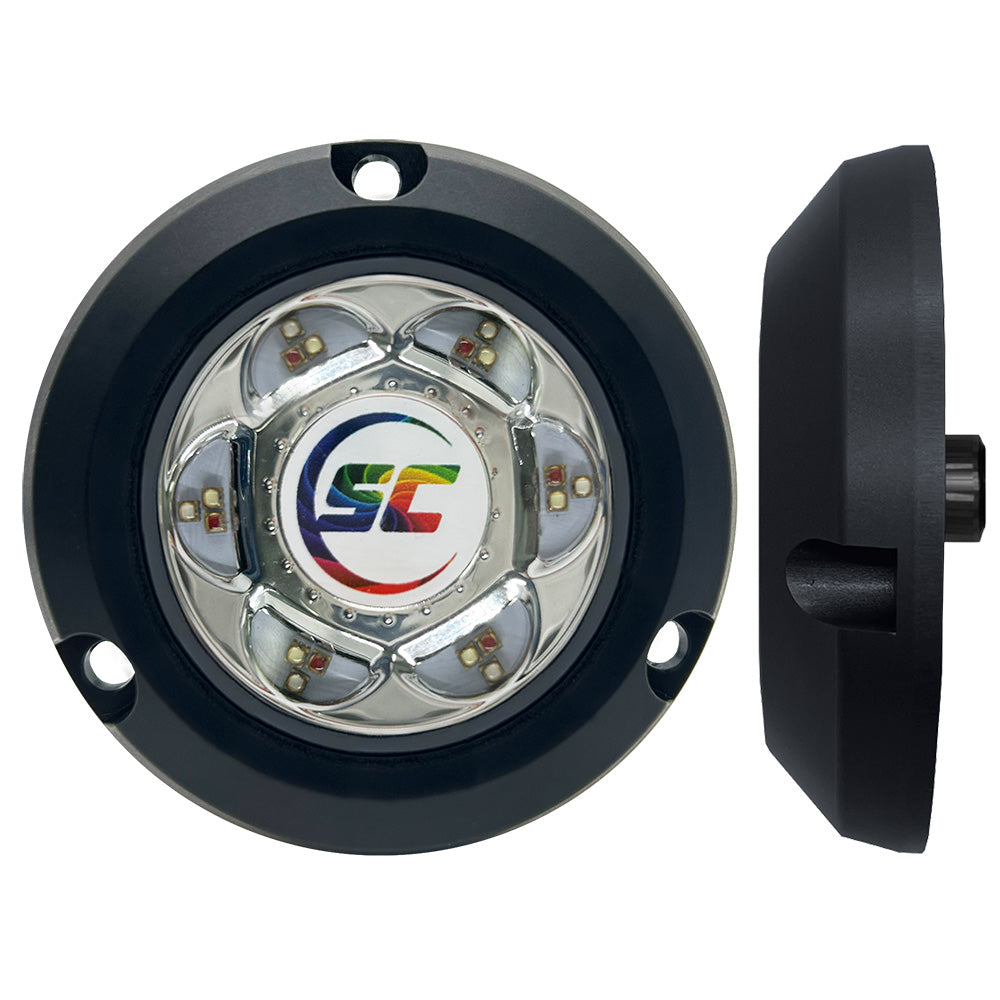 Shadow-Caster Sc2 Series Polymer Composite Surface Mount Underwater Light - Full Color,WBAUVB0D7T5W6XC