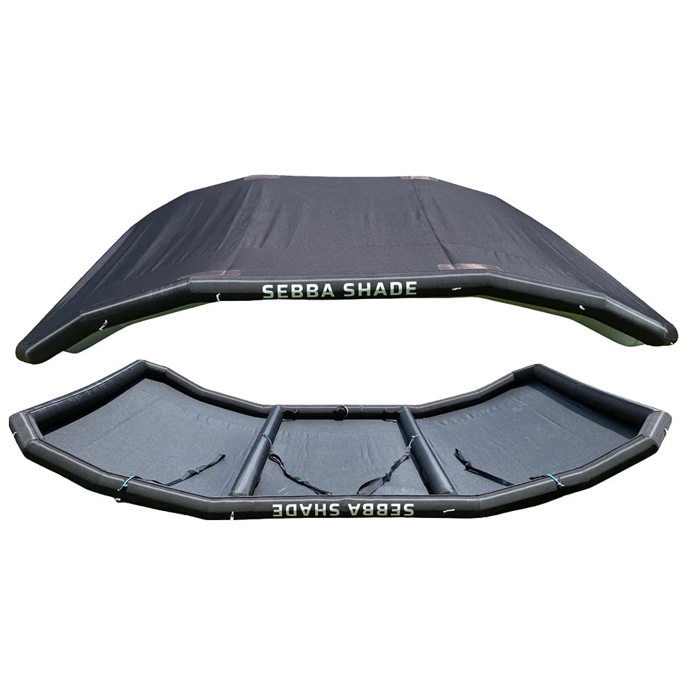Sebba Shade 8 X 12 Ft. Black Sun Shade F/Boats 26'+,WBHOMA001346888