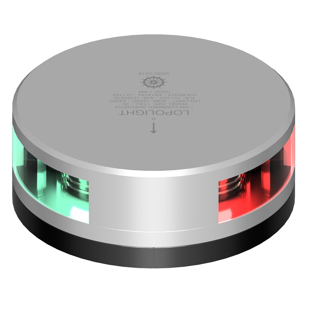 Lopolight Combined Sidelight - 1Nm - Silver Housing W/Fb Base,WBAUVA001346896