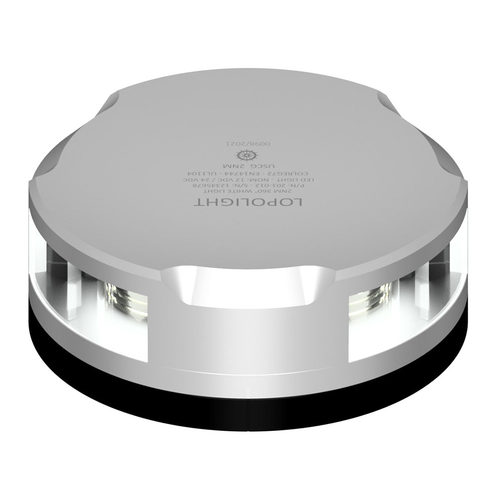 Lopolight Masthead/360-Degree Light - 2Nm - Silver Housing W/Fb Base,WBAUVA001346905
