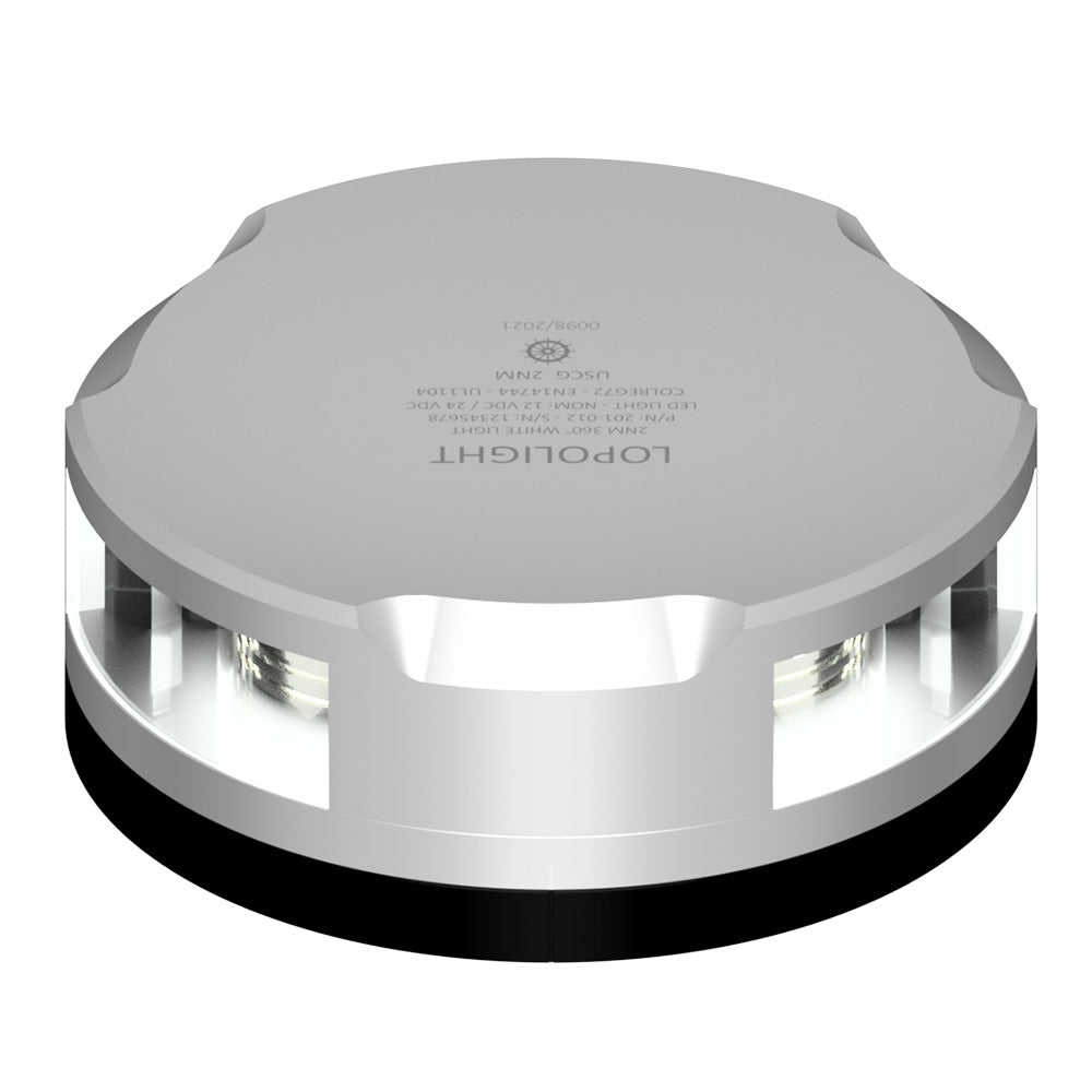 Lopolight Masthead/360-Degree Light - 3Nm - Silver Housing W/Fb Base,WBAUVA001346907