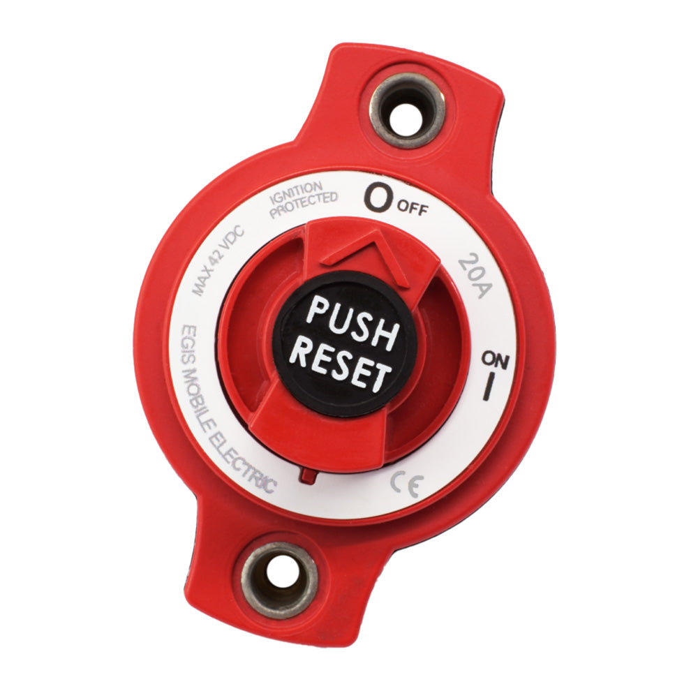 Egis 20A Panel Mount Mini Circuit Breaker,WBAUVA001346918