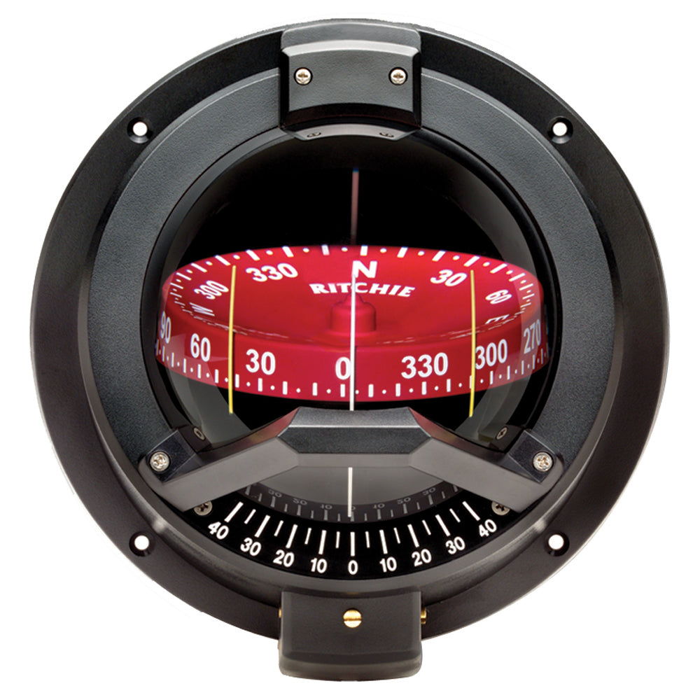 Ritchie Bn-202 Navigator Compass - Bulkhead Mount - Black,WBEEAA001341460