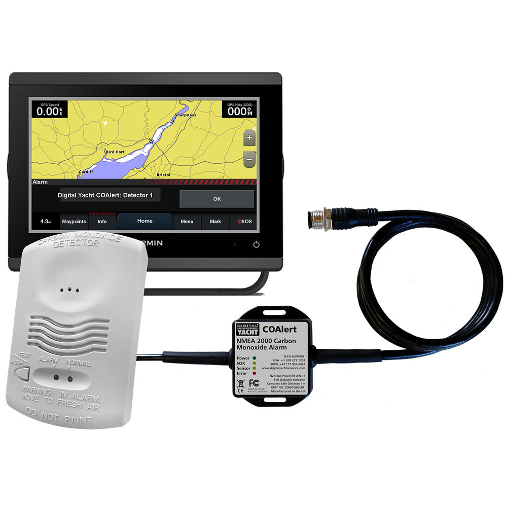 Digital Yacht Co Alert Carbon Monoxide Alarm W/Nmea 2000,WBAUVA001346927