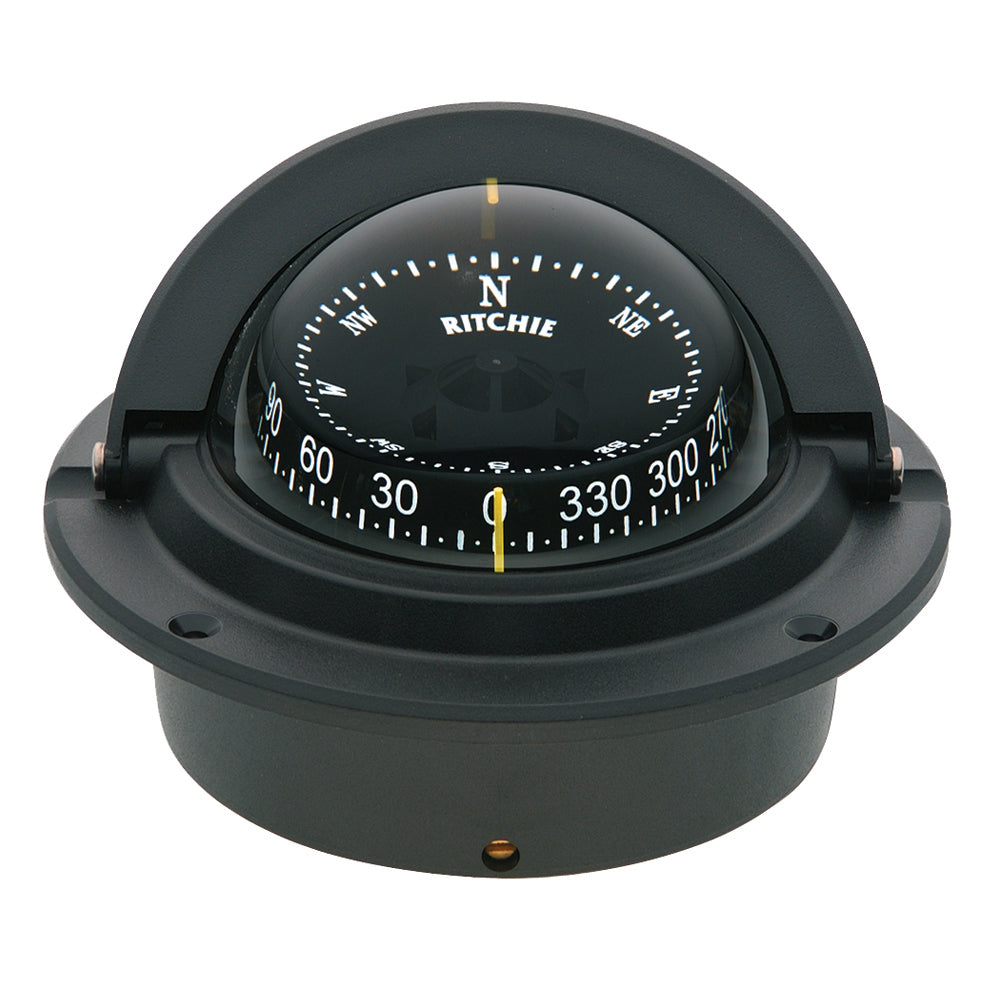 Ritchie F-83 Voyager Compass - Flush Mount - Black,WBEEAA001341473