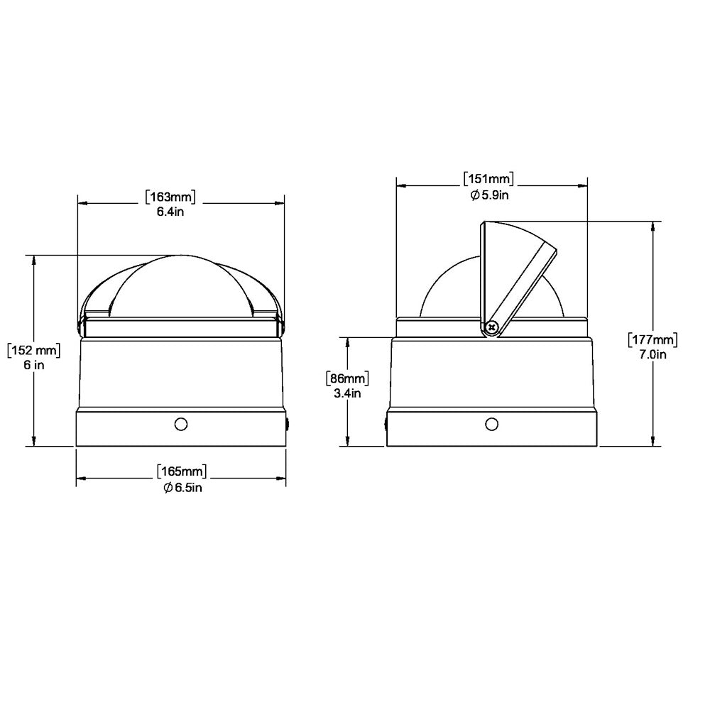 Ritchie Dnp-200 Navigator Compass - Binnacle Mount - Polished Stainless Steel/Black,WBEEAA001341476
