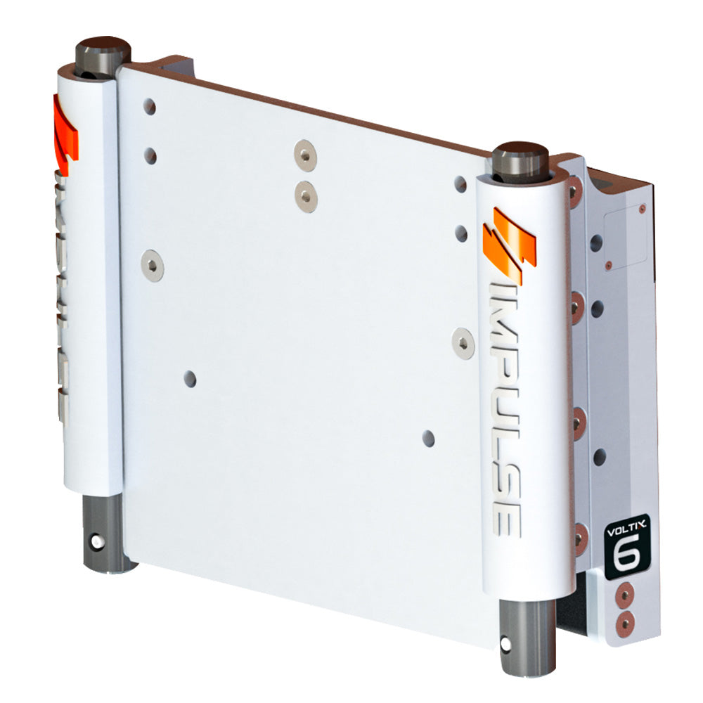 Impulse Xl 6'' Set Back Electric Jack Plate W/Standard Control - White Cerakote,WBAUVA001346995