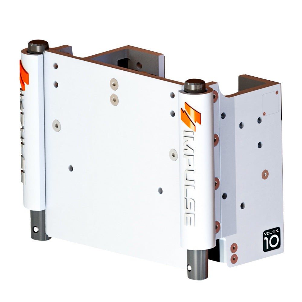 Impulse Xl 10'' Set Back Electric Jack Plate W/Standard Control - White Cerakote,WBAUVA001346999