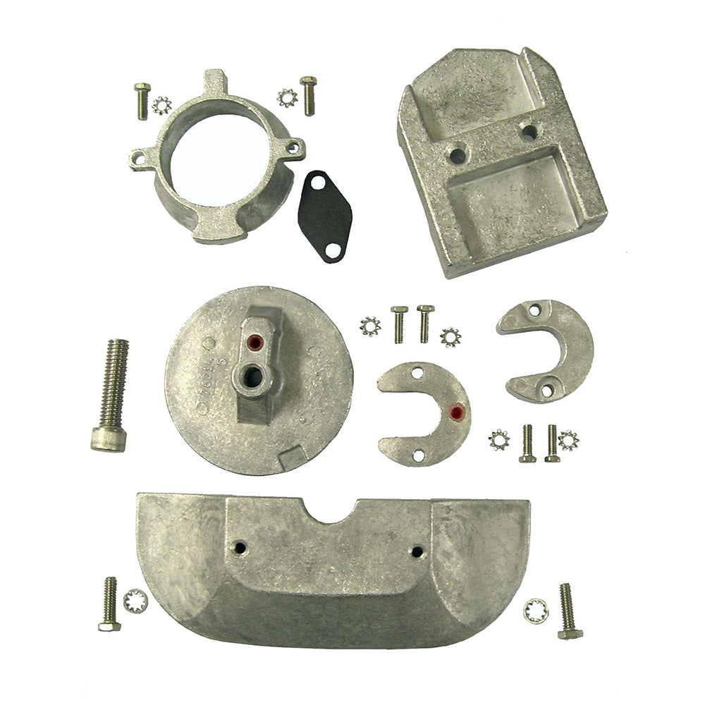 Performance Metals Mercruiser Alpha 1 Gen 2 Complete Anode Kit - Aluminum,WBAUVA001347021