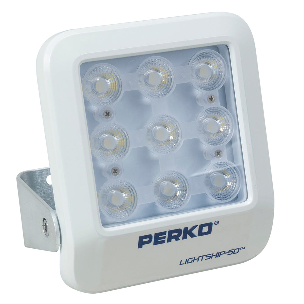 Perko Lightship 50 Led High Performance Floodlight - 12/24V - White,WBEEAB0DHW6GSRN