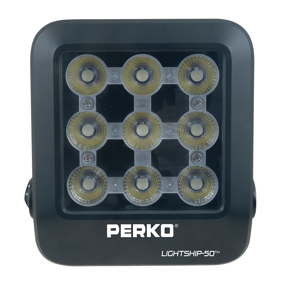 Perko Lightship 50 Led High Performance Floodlight - 12/24V - Black,WBEEAB0DHW481T4