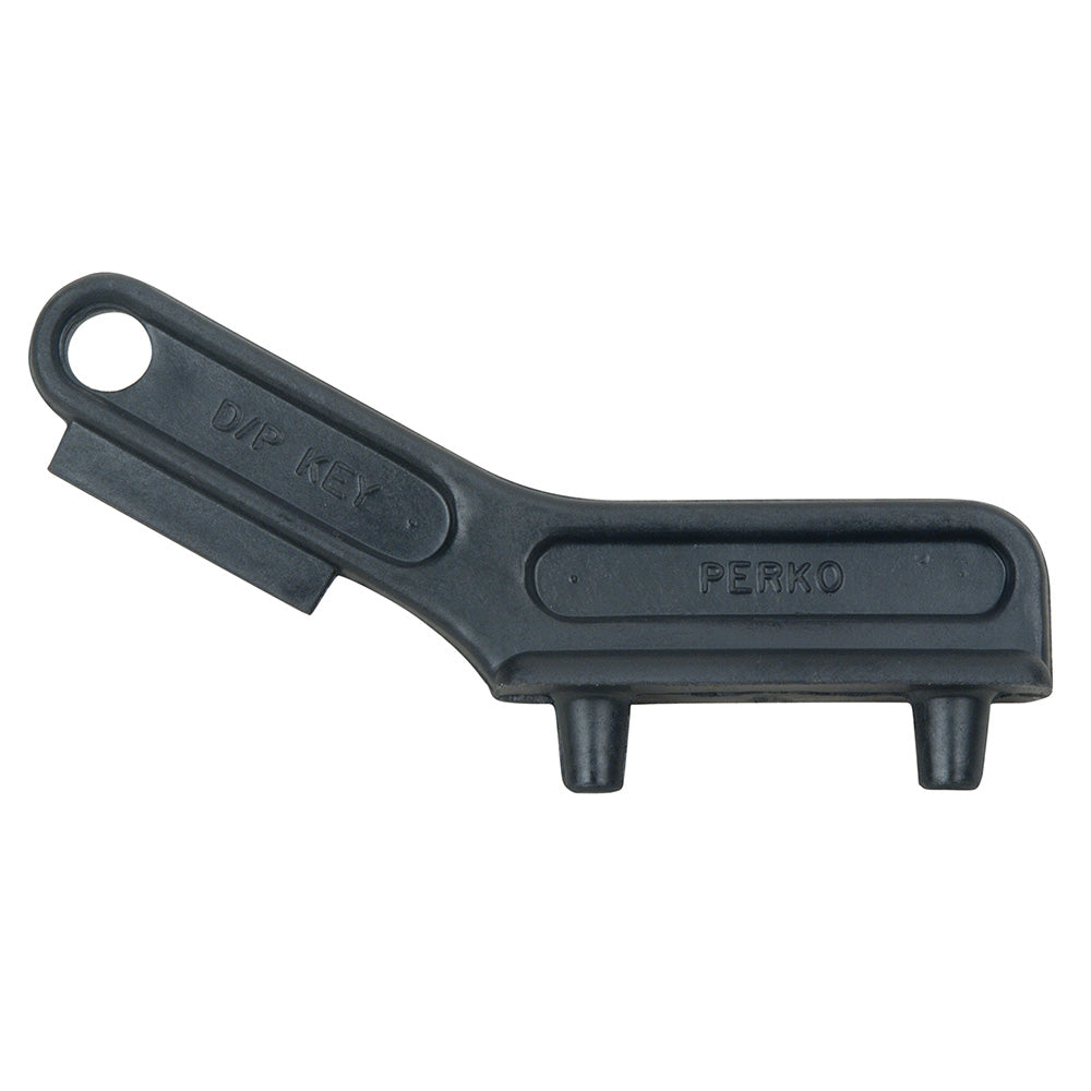 Perko Plastic Deck Plate Key - Black,WBAUVA001347043