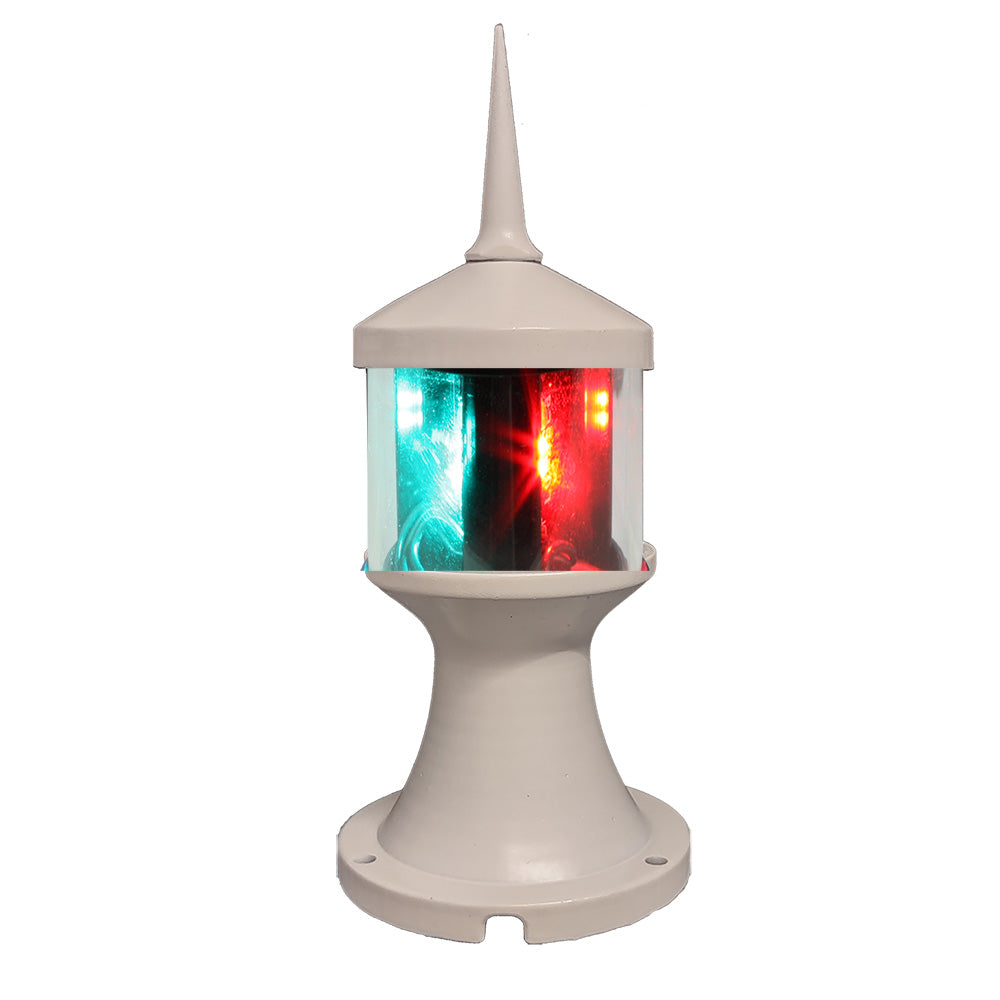 Lunasea Tri-Color/Anchor Zero Emission Light Fixture - 12V - White,WBAUVA001347045