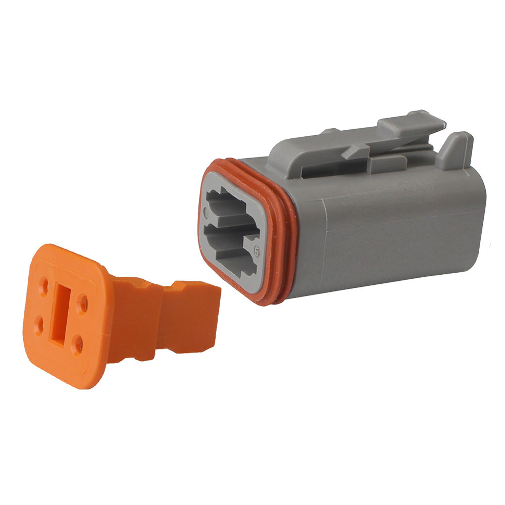 Pacer Deutsch Dt Plug &Amp; Wedge Lock Kit - 4 Position - 10 Pack,WBAUVA001347102