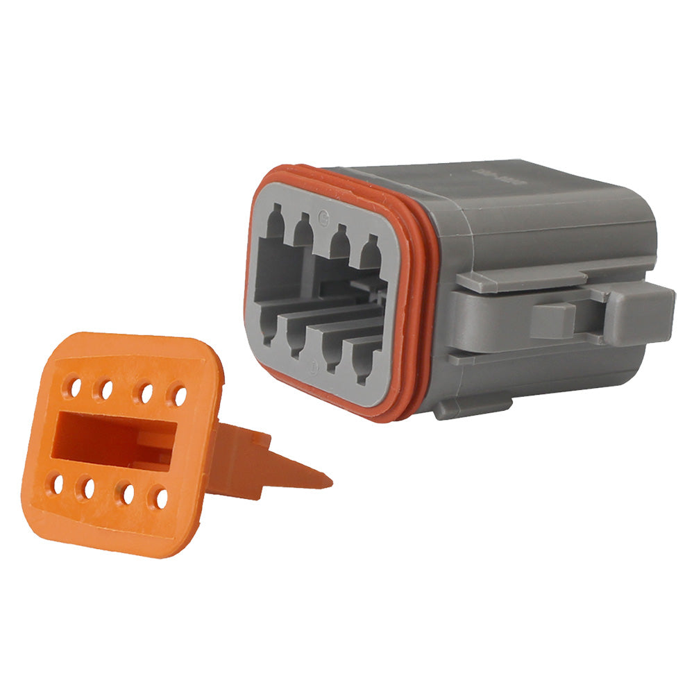 Pacer Deutsch Dt Plug &Amp; Wedge Lock Kit - 8 Position - 5 Pack,WBAUVA001347104