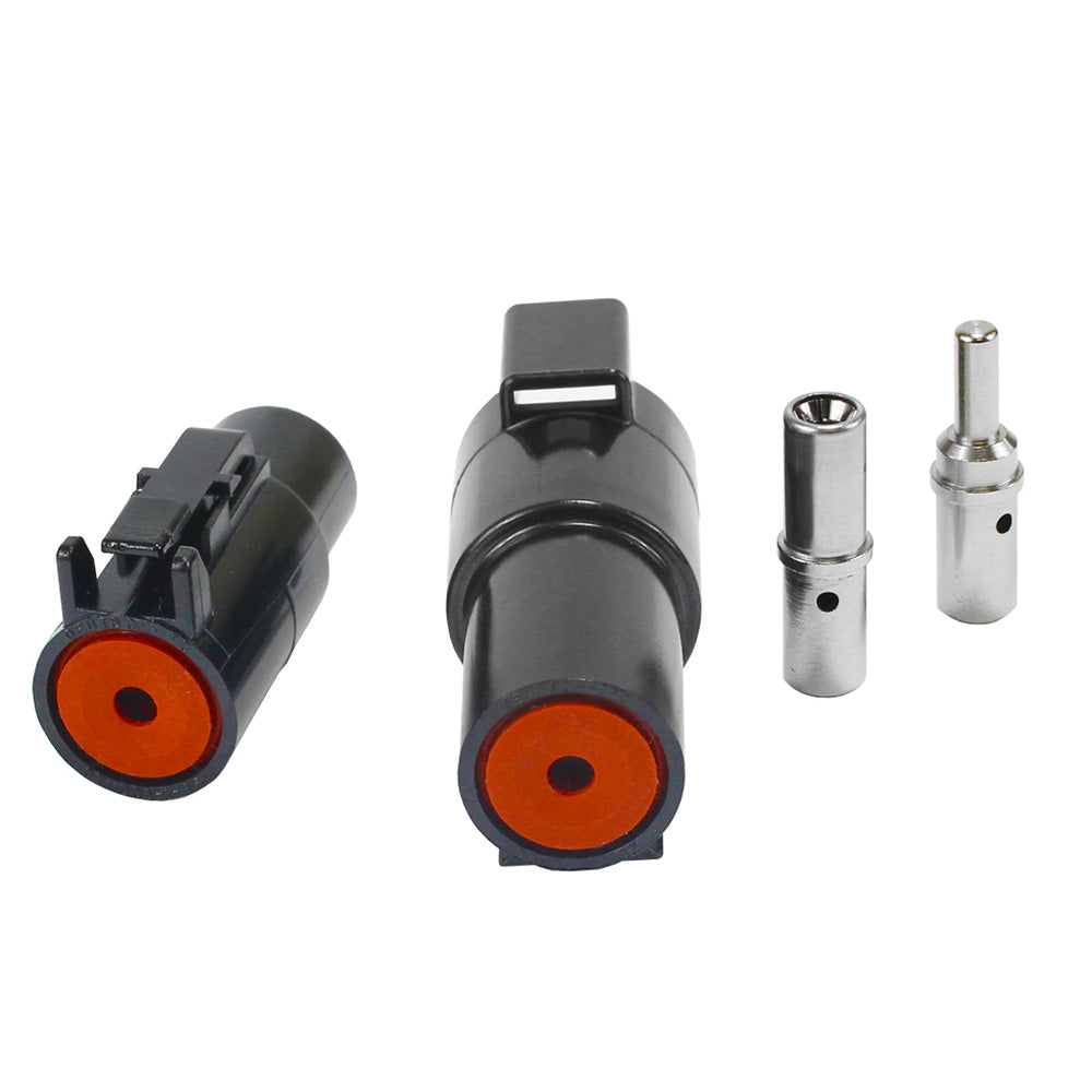 Pacer Deutsch 10-8 Awg Dthd Power Plug &Amp; Receptacle W/Pin &Amp; Socket,WBAUVA001347106