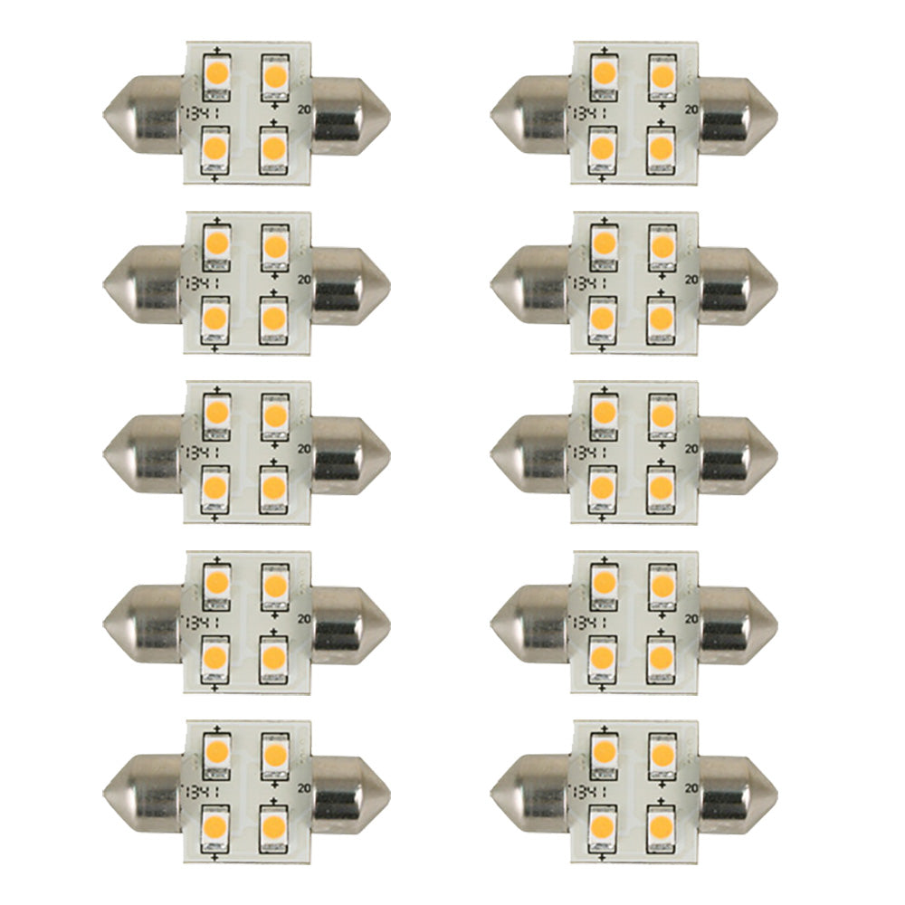 Scandvik 41174 Bulb Warm White *10-Pack,WBAUVA001347322