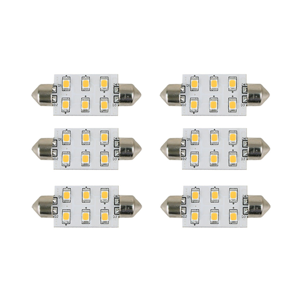 Scandvik 41162 Bulb Warm White *6-Pack,WBAUVA001347325
