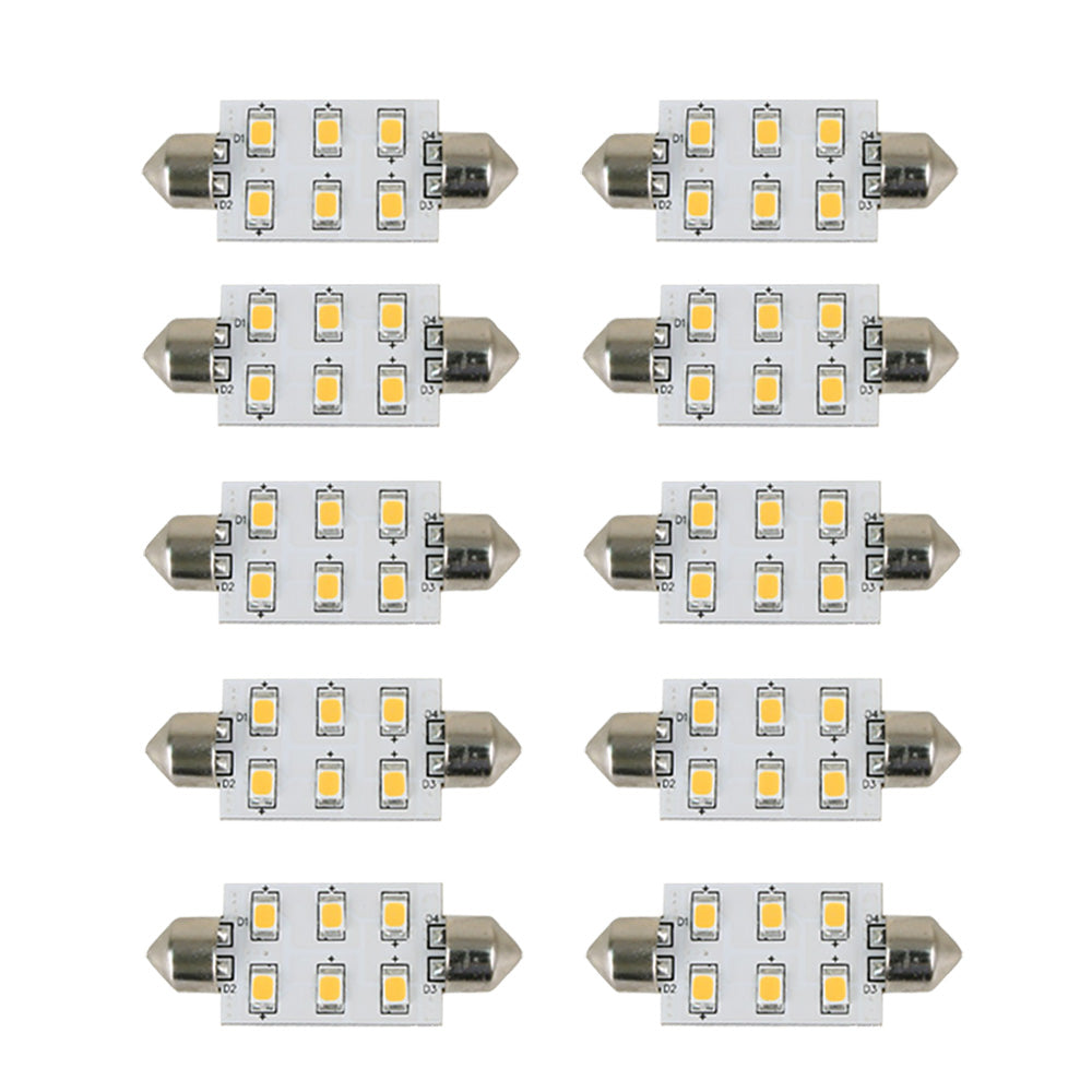 Scandvik 41162 Bulb Warm White *10-Pack,WBAUVA001347326