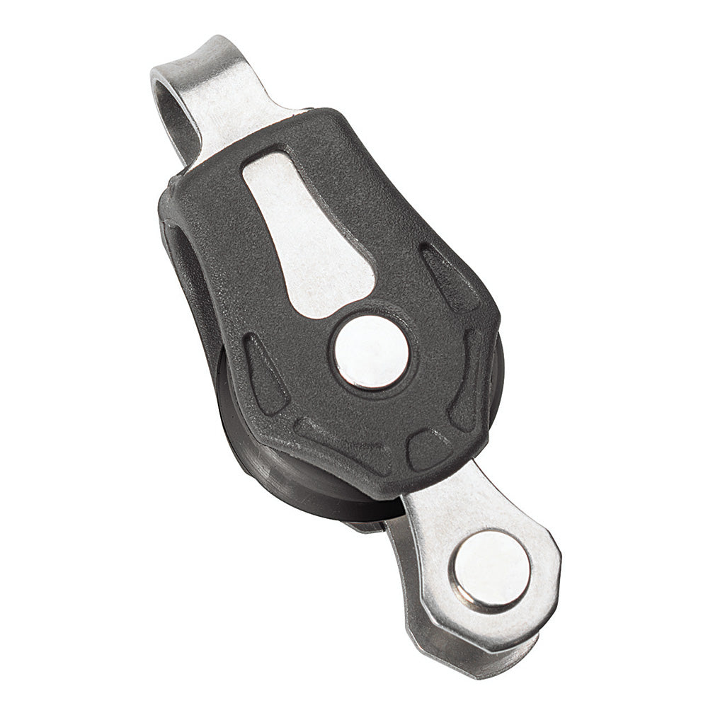 Barton Marine Size 0 20Mm Plain Bearing Pulley Block Single Fixed Eye &Amp; Becket,WBAUVB07JGC581M
