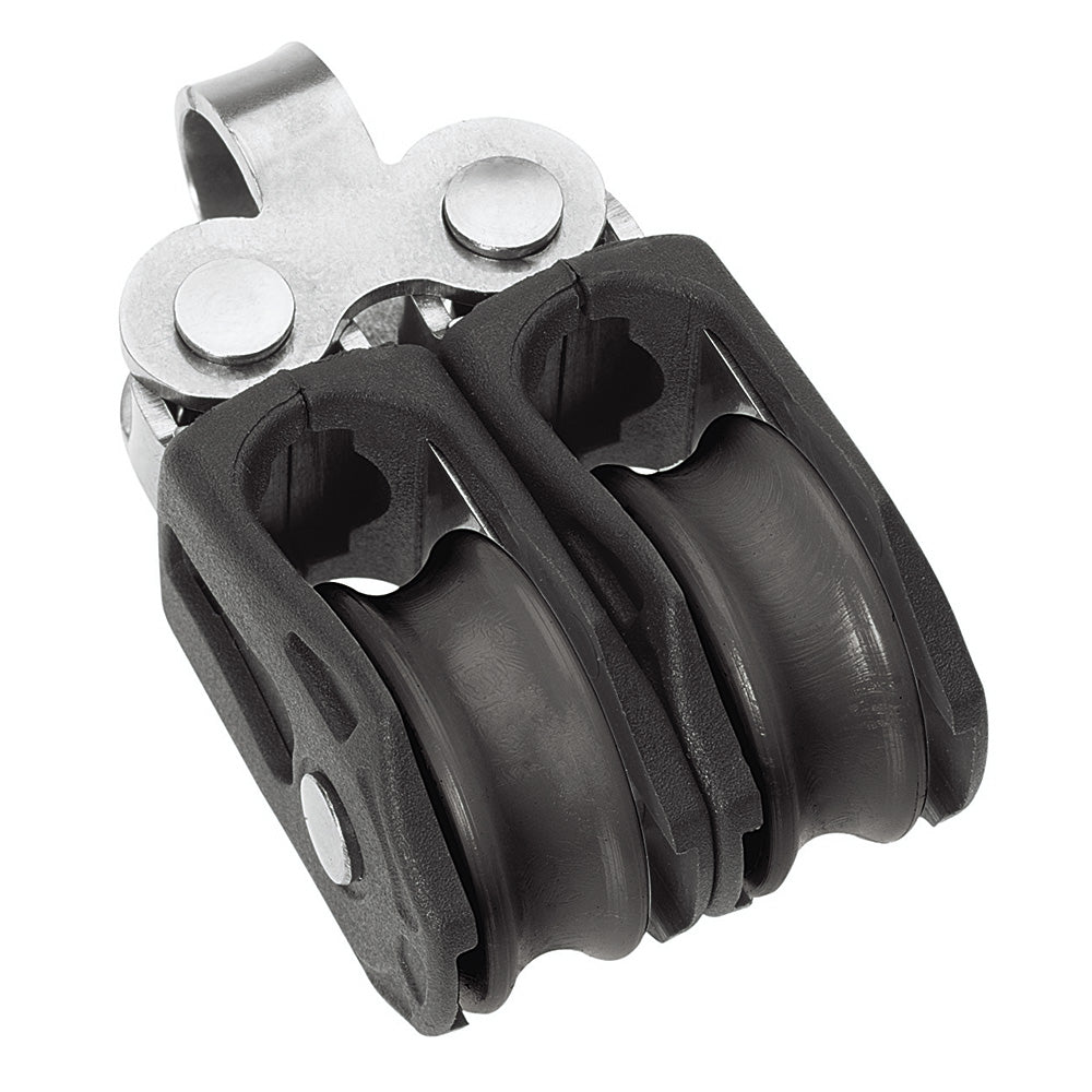 Barton Marine Size 0 20Mm Plain Bearing Pulley Block Double Fixed Eye,WBAUVB07JGCPQD9