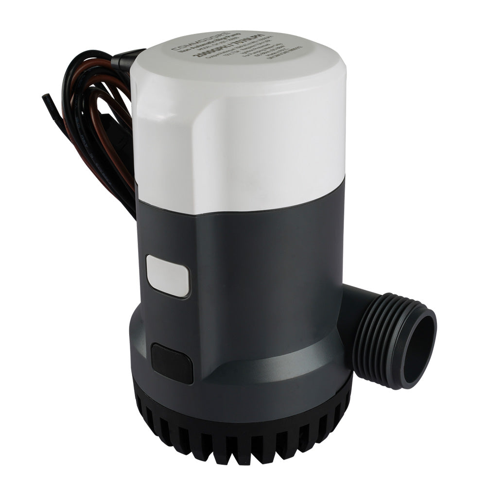 Commodore 2000 Gph Non-Automatic Bilge Pump - 12V,WBAUVB0DPXJMTDK