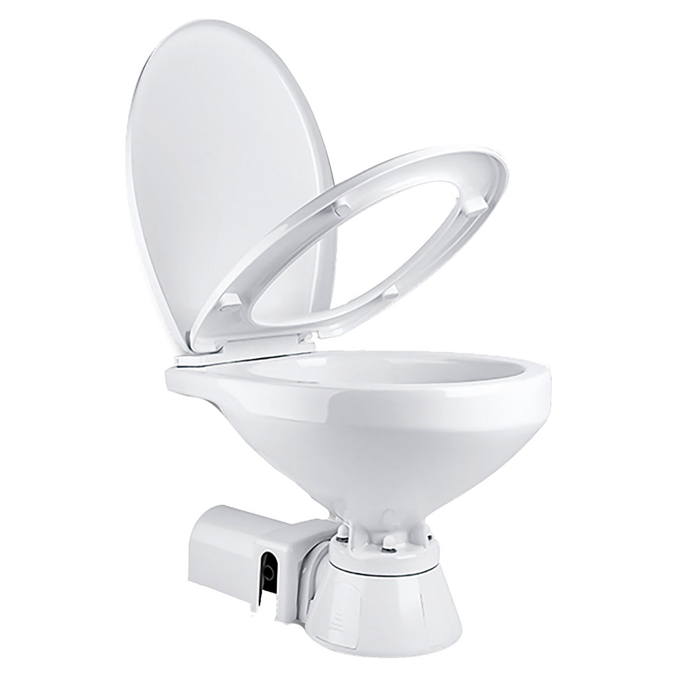 Commodore Electric Marine Toilet - Rear Macerator - Regular Size,WBHDWA001347385