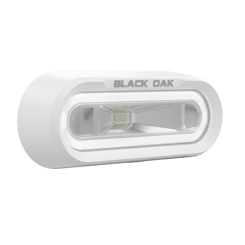 Black Oak Low Pro&Trade; Off Road Spreader Light - Bracket Mount - White Housing - White Led,WBAUVB0F8LSLSJZ