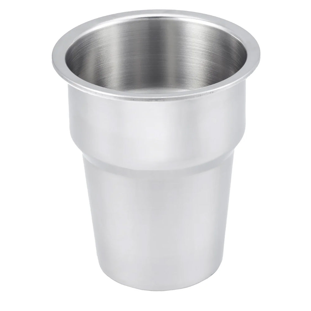 Whitecap Extra Large Stainless Steel Flush Cupholder,WBAUVB0B9ZWNV71