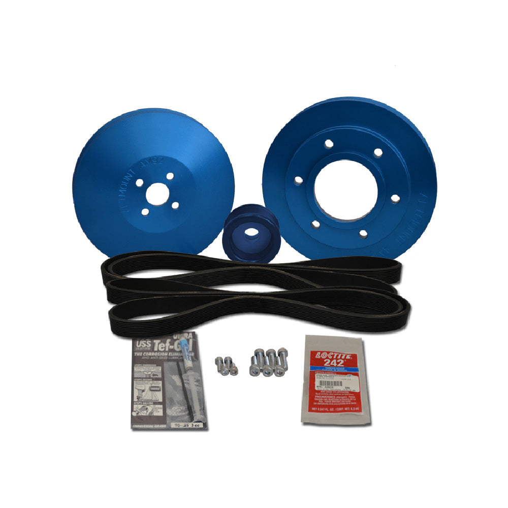 Balmar Pulley Kit F/Yanmar 6Ly, 6Lya-Stp, 6Ly2-Stp,WBAUVB0B5ZZQQMP